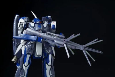 Macross Frontier - VF-25G Super Messiah Valkyrie (Michael Blanc Custom) - DX Chogokin - 1/60 (Bandai)ㅤ – Bandai – ActionFigureBrasil — iluminação de estúdio