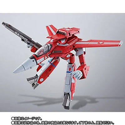 Macross - VF-1J Super Valkyrie (Milia Fallyna Jenius Machine) - HI-METAL R (Bandai)ㅤ – Bandai As Manufacturer – ActionFigure Brasil — ângulo diferente