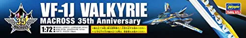 Macross - VF-1J Valkyrie - 1/72 - 35th Anniversary (Hasegawa)ㅤ – Hasegawa As Manufacturer – ActionFigure Brasil