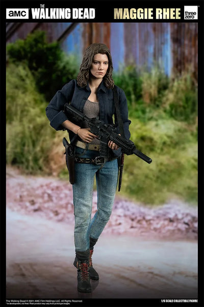 Maggie Rhee – Threezero – ActionFigure Brasil — com base expositora