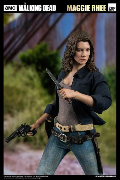 Maggie Rhee – Threezero – ActionFigure Brasil — iluminação de estúdio