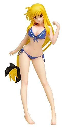 Mahou Shoujo Lyrical Nanoha StrikerS - Fate T. Harlaown - Beach Queens - 1/10 - Swimsuit ver., Ver.2 (Wave)ㅤ – Wave – ActionFigure Brasil