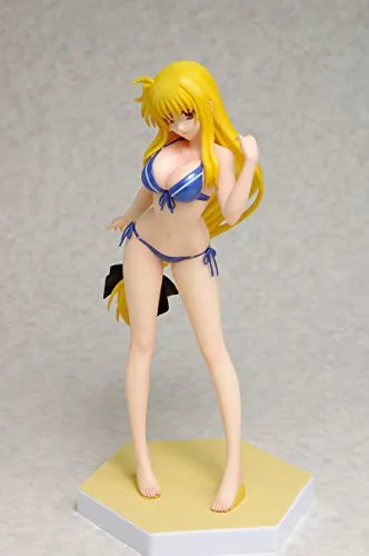 Mahou Shoujo Lyrical Nanoha StrikerS - Fate T. Harlaown - Beach Queens - 1/10 - Swimsuit ver., Ver.2 (Wave)ㅤ – Wave – ActionFigure Brasil