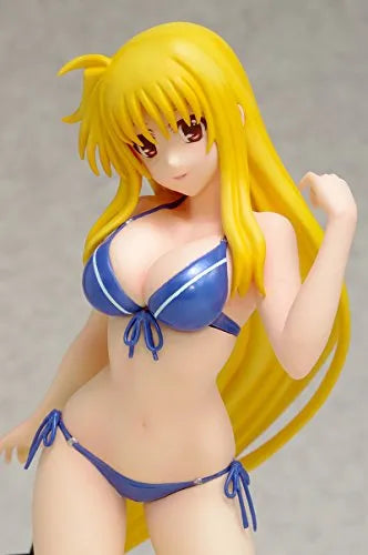 Mahou Shoujo Lyrical Nanoha StrikerS - Fate T. Harlaown - Beach Queens - 1/10 - Swimsuit ver., Ver.2 (Wave)ㅤ – Wave – ActionFigure Brasil