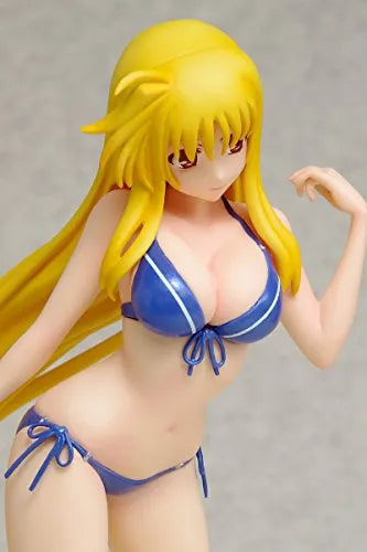 Mahou Shoujo Lyrical Nanoha StrikerS - Fate T. Harlaown - Beach Queens - 1/10 - Swimsuit ver., Ver.2 (Wave)ㅤ – Wave – ActionFigure Brasil