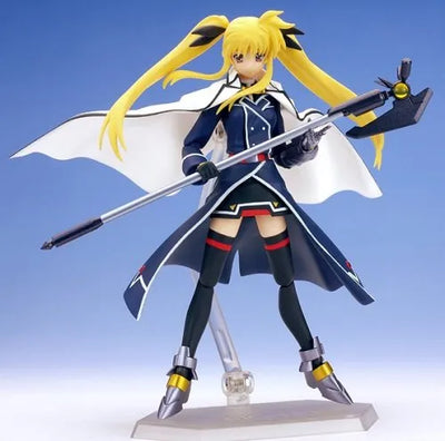 Mahou Shoujo Lyrical Nanoha StrikerS - Fate T. Harlaown - Figma #009 - Barrier Jacket Ver. (Max Factory)ㅤ – Max Factory – ActionFigure Brasil — close