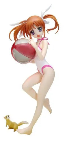 Mahou Shoujo Lyrical Nanoha The Movie 1st - Takamachi Nanoha - Beach Queens - 1/10 - Swimsuit Ver. (Wave)ㅤ – Wave – ActionFigure Brasil