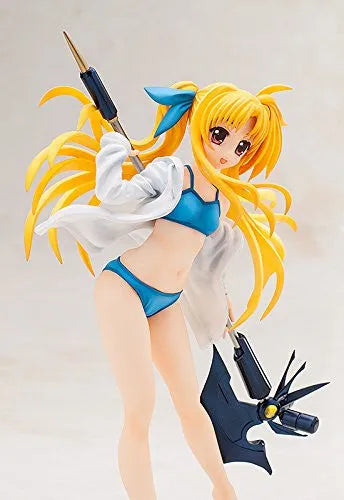 Mahou Shoujo Lyrical Nanoha The Movie 2nd A's - Fate Testarossa - 1/8 - Swimsuit Parka Style (Aquamarine)ㅤ – Aquamarine – ActionFigure Brasil