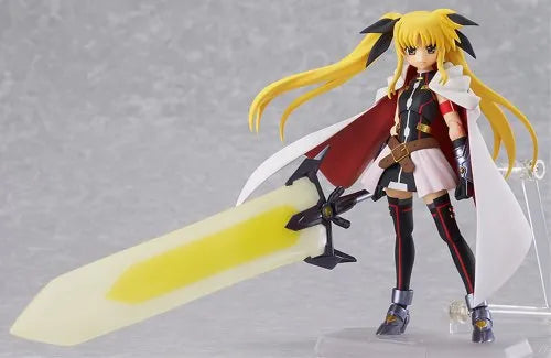 Mahou Shoujo Lyrical Nanoha The Movie 2nd A's - Fate Testarossa - Figma #186 - Blaze Form ver. (Max Factory)ㅤ – Max Factory – ActionFigure Brasil