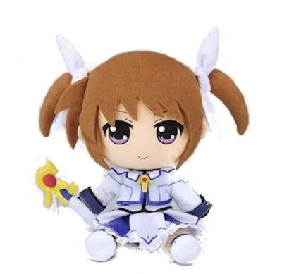 Mahou Shoujo Lyrical Nanoha The Movie 2nd A's - Takamachi Nanoha - Mahou Shoujo Lyrical Nanoha The Movie 2nd A's Plush Series #01 (Gift)ㅤ – Gift – ActionFigure Brasil