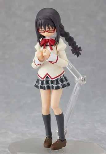 Mahou Shoujo Madoka★Magica - Akemi Homura - Figma #EX-009 - School Uniform ver.ㅤ – Max Factory – ActionFigure Brasil