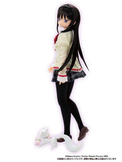 Mahou Shoujo Madoka★Magica - Akemi Homura - Kyuubey - PureNeemo - PureNeemo Characters - 1/6 - School Uniform ver. - 050 (Azone)ㅤ – Azone – ActionFigure Brasil — embalagem