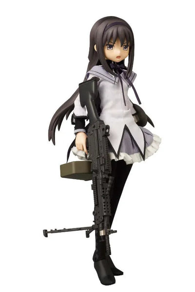 Mahou Shoujo Madoka★Magica - Akemi Homura - Real Action Heroes #615 - Real Action Heroes MGM - 1/6 (Good Smile Company, Max Factory, Medicom Toy)ㅤ – Good Smile Company – ActionFigureBrasil — ângulo diferente