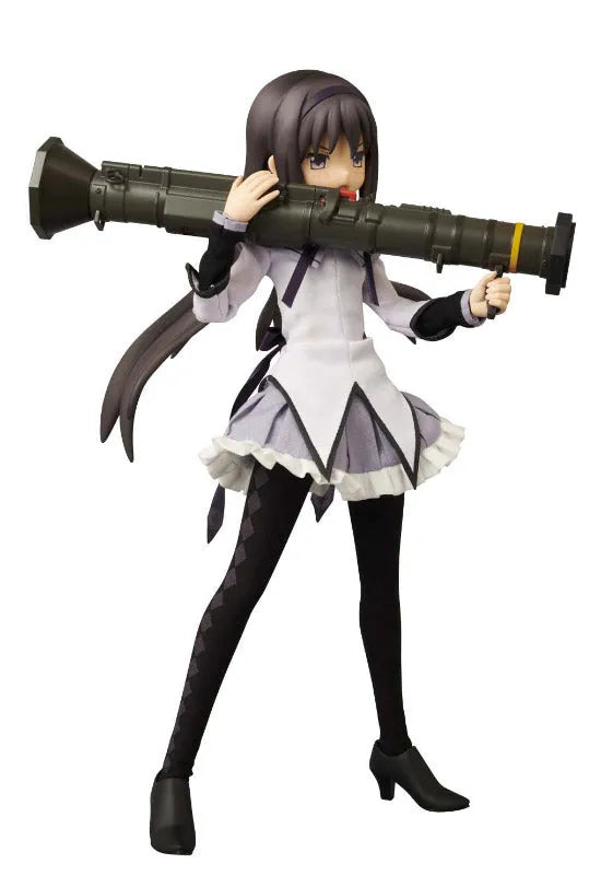 Mahou Shoujo Madoka★Magica - Akemi Homura - Real Action Heroes #615 - Real Action Heroes MGM - 1/6 (Good Smile Company, Max Factory, Medicom Toy)ㅤ – Good Smile Company – ActionFigure Brasil