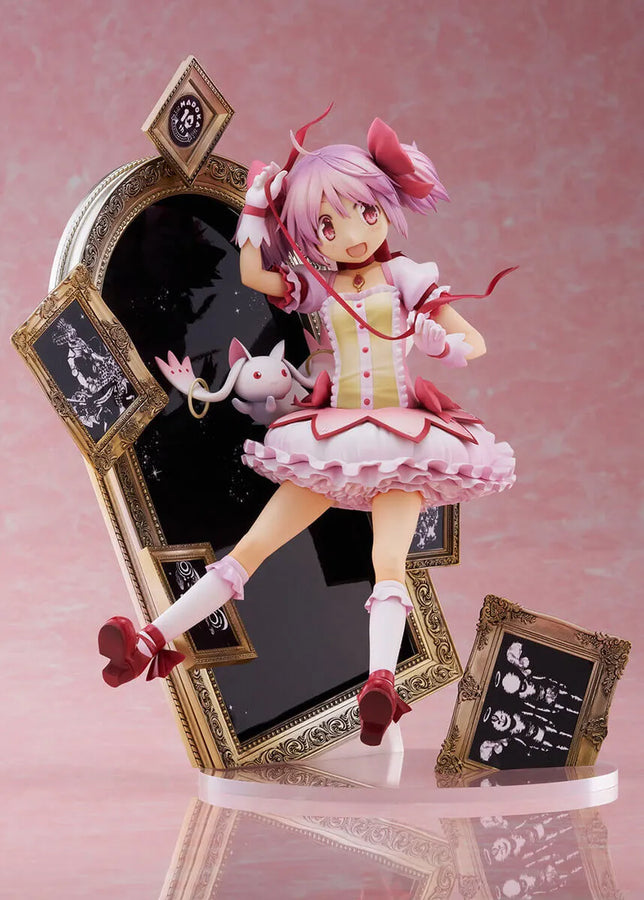 Mahou Shoujo Madoka☆Magica - Kaname Madoka - Kyuubey - 1/7 - 10th Anniversary Ver. (Stronger) [Shop Exclusive]ㅤ – Stronger – ActionFigureBrasil
