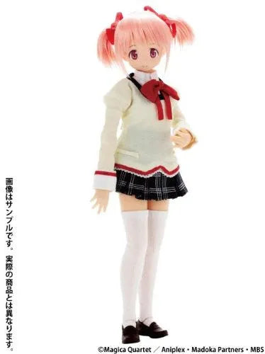 Mahou Shoujo Madoka★Magica - Kaname Madoka - Kyuubey - PureNeemo - PureNeemo Characters - 1/6 - School Uniform ver. - 049 (Azone)ㅤ – Azone – ActionFigureBrasil — close