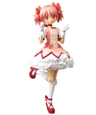 Mahou Shoujo Madoka★Magica - Kaname Madoka - Kyuubey - Real Action Heroes #590 - Real Action Heroes MGM - 1/6 (Good Smile Company, Max Factory, Medicom Toy)ㅤ – Good Smile Company – ActionFigure Brasil