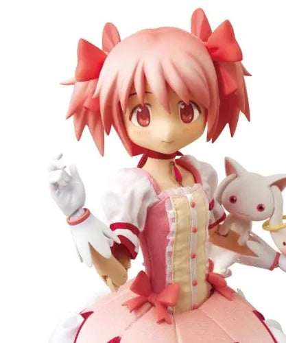 Mahou Shoujo Madoka★Magica - Kaname Madoka - Kyuubey - Real Action Heroes #590 - Real Action Heroes MGM - 1/6 (Good Smile Company, Max Factory, Medicom Toy)ㅤ – Good Smile Company – ActionFigure Brasil