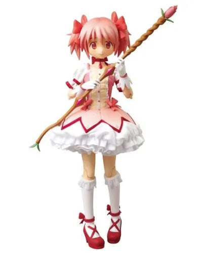 Mahou Shoujo Madoka★Magica - Kaname Madoka - Kyuubey - Real Action Heroes #590 - Real Action Heroes MGM - 1/6 (Good Smile Company, Max Factory, Medicom Toy)ㅤ – Good Smile Company – ActionFigure Brasil