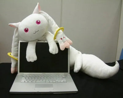 Mahou Shoujo Madoka★Magica - Kyuubey - Dakimakura (Aniplex Cube)ㅤ – Cube – ActionFigureBrasil — close