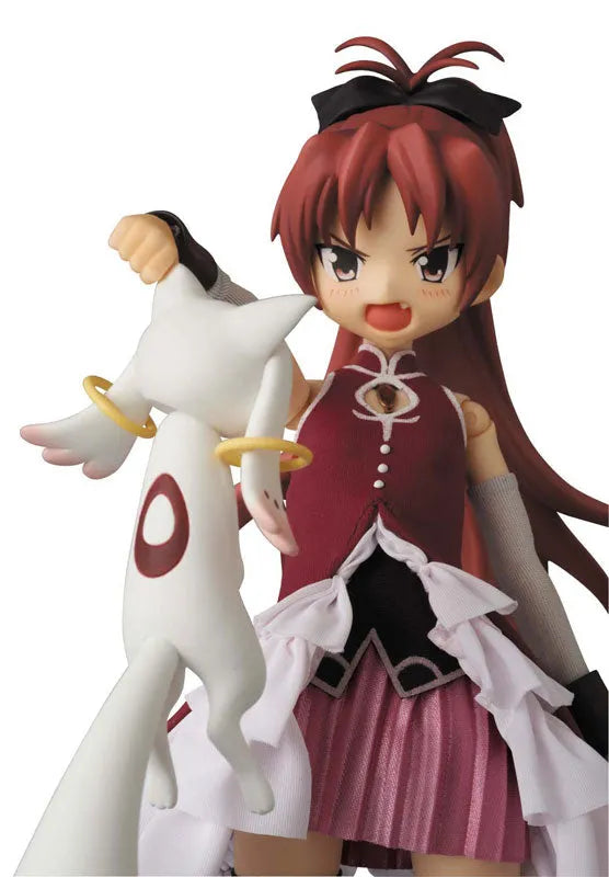 Mahou Shoujo Madoka★Magica - Kyuubey - Sakura Kyouko - Real Action Heroes #624 - Real Action Heroes MGM - 1/6 (Good Smile Company, Max Factory, Medicom Toy)ㅤ – Good Smile Company – ActionFigure Brasil