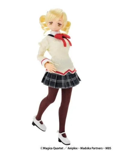 Mahou Shoujo Madoka★Magica - Kyuubey - Tomoe Mami - PureNeemo - PureNeemo Characters - 051 - 1/6 - School Uniform ver. (Azone)ㅤ – Azone – ActionFigure Brasil
