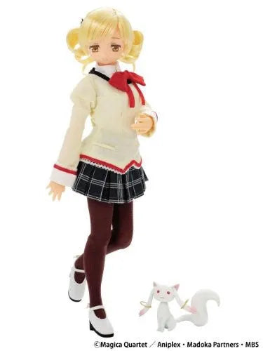 Mahou Shoujo Madoka★Magica - Kyuubey - Tomoe Mami - PureNeemo - PureNeemo Characters - 051 - 1/6 - School Uniform ver. (Azone)ㅤ – Azone – ActionFigure Brasil