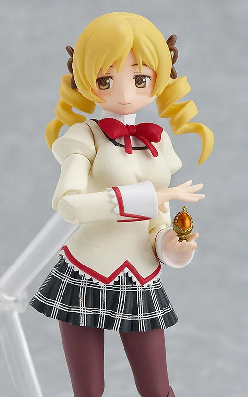 Mahou Shoujo Madoka★Magica - Tomoe Mami - Figma #166 - School Uniform ver. (Max Factory)ㅤ – Max Factory – ActionFigure Brasil