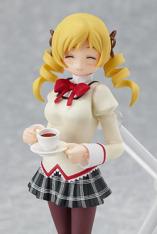 Mahou Shoujo Madoka★Magica - Tomoe Mami - Figma #166 - School Uniform ver. (Max Factory)ㅤ – Max Factory – ActionFigure Brasil