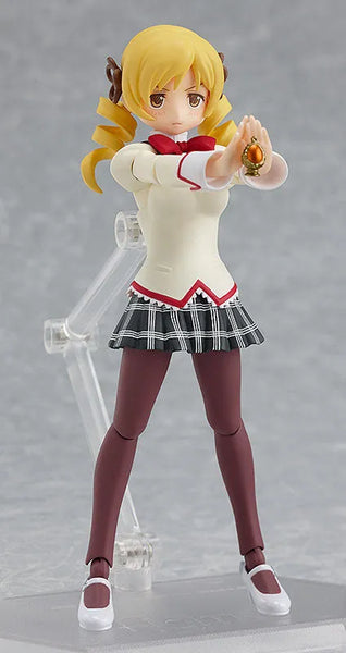 Mahou Shoujo Madoka★Magica - Tomoe Mami - Figma #166 - School Uniform ver. (Max Factory)ㅤ – Max Factory – ActionFigureBrasil — embalagem