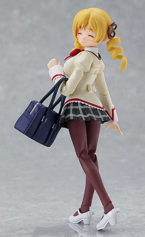 Mahou Shoujo Madoka★Magica - Tomoe Mami - Figma #166 - School Uniform ver. (Max Factory)ㅤ – Max Factory – ActionFigure Brasil
