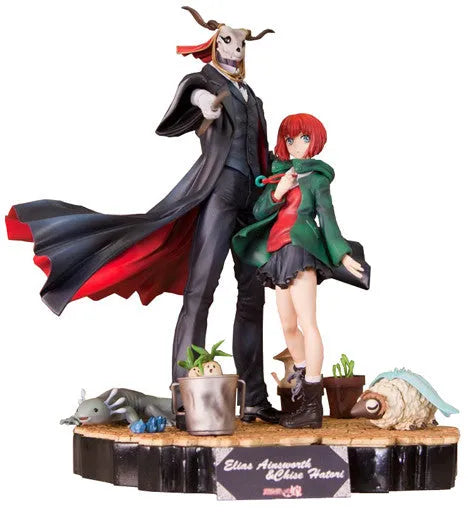 Mahou Tsukai no Yome - Aetoniki - Elias Ainsworth - Hatori Chise - Mandrake - Watamushi - Mag Premium Vignette Series #01 (Genei)ㅤ – Genei – ActionFigure Brasil