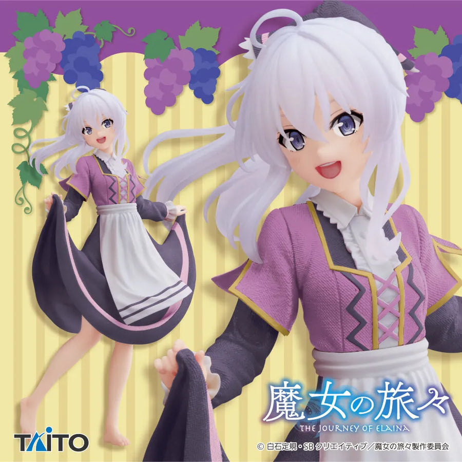 Majo no Tabitabi - Elaina - Coreful Figure - Budomimi no Otome ver., Renewal (Taito)ㅤ – Taito – ActionFigureBrasil