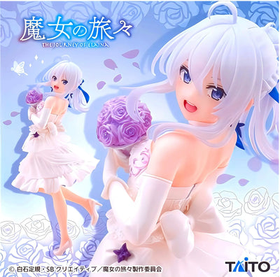 Majo no Tabitabi - Elaina - Coreful Figure - Dress ver. (Taito)ㅤ – Taito – ActionFigureBrasil — ângulo diferente