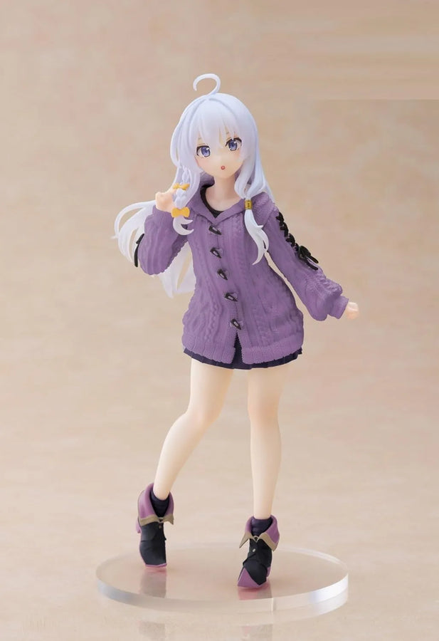 Majo no Tabitabi - Elaina - Coreful Figure - Knit Sweater Ver., Renewal (Taito)ㅤ – Taito – ActionFigureBrasil