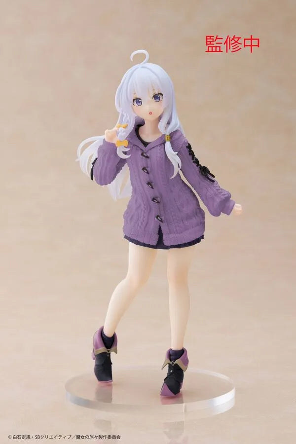 Majo no Tabitabi - Elaina - Coreful Figure - Knit Sweater Ver., Renewal (Taito)ㅤ – Taito – ActionFigureBrasil