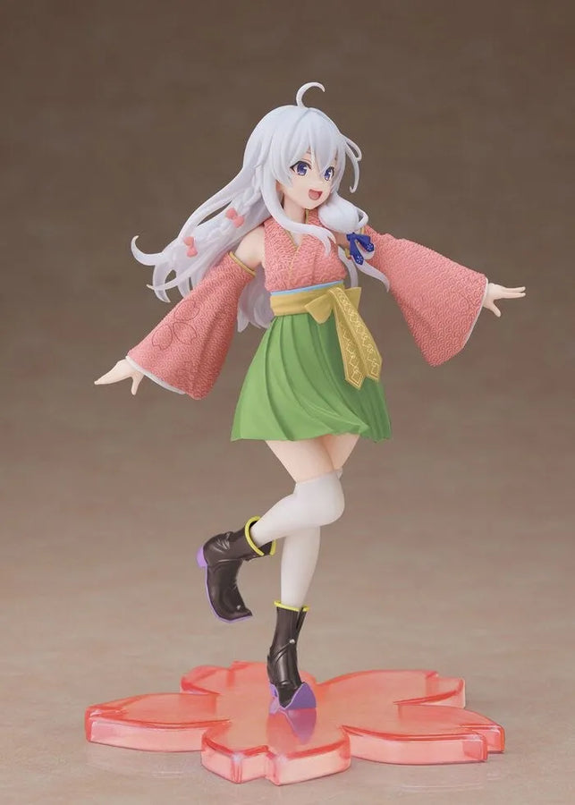 Majo no Tabitabi - Elaina - Coreful Figure - Sakura Kimono Ver., Renewal (Taito)ㅤ – Taito – ActionFigureBrasil