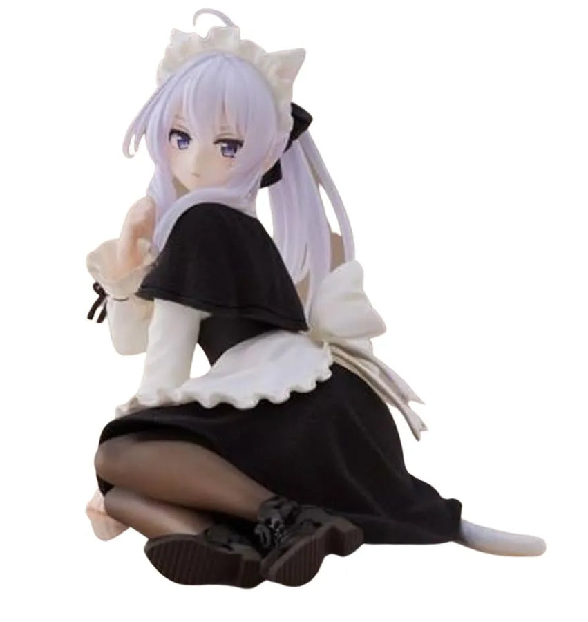 Majo no Tabitabi - Elaina - Desktop Cute - Nekomimi Maid ver. (Taito)ㅤ – Taito – ActionFigure Brasil