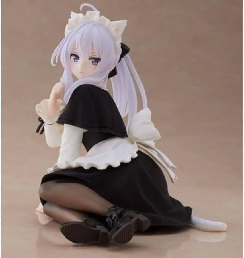 Majo no Tabitabi - Elaina - Desktop Cute - Nekomimi Maid ver. (Taito)ㅤ – Taito – ActionFigure Brasil