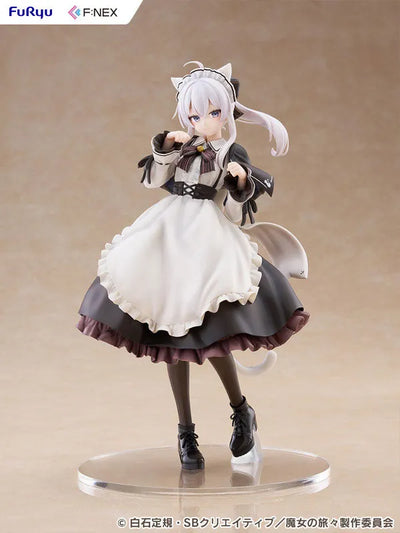 Majo no Tabitabi - Elaina - F:Nex - 1/7 - Cat Ear Cafe Ver. (FuRyu)ㅤ – FuRyu – ActionFigureBrasil — acessórios