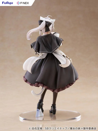 Majo no Tabitabi - Elaina - F:Nex - 1/7 - Cat Ear Cafe Ver. (FuRyu)ㅤ – FuRyu – ActionFigureBrasil — ambientada