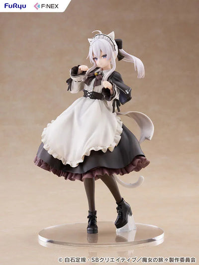 Majo no Tabitabi - Elaina - F:Nex - 1/7 - Cat Ear Cafe Ver. (FuRyu)ㅤ – FuRyu – ActionFigure Brasil — iluminação de estúdio