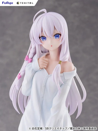 Majo no Tabitabi - Elaina - Tenitol - Tenitol Tall - Shirt Ver. (FuRyu)ㅤ – FuRyu – ActionFigureBrasil — com base expositora