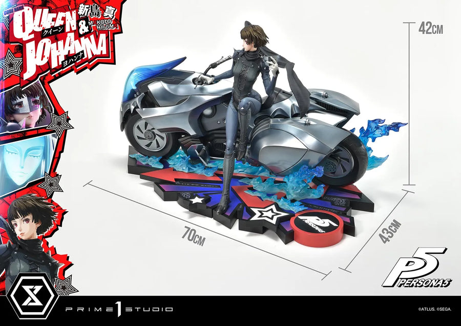 Makoto Niijima Queen & Johanna (Bonus Version) Persona 5 – Prime1Studio – ActionFigure Brasil