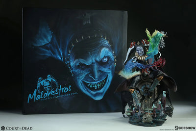 Malavestros Deaths Chronicler Fool - LIMITED EDITION: 750 – Sideshow Collectibles – ActionFigure Brasil — ângulo diferente