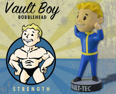 [Mamegyorai Limited Distribution] Fallout 3 - Vault-boy Bobble Head Series 1 Set of 7 Typesㅤ – Gantaku – ActionFigureBrasil