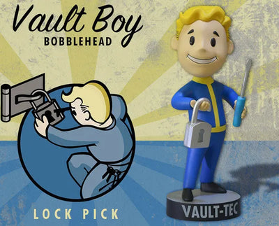 [Mamegyorai Limited Distribution] Fallout 3 - Vault-boy Bobble Head Series 1 Set of 7 Typesㅤ – Gantaku – ActionFigureBrasil — embalagem