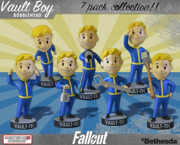 [Mamegyorai Limited Distribution] Fallout 3 - Vault-boy Bobble Head Series 1 Set of 7 Typesㅤ – Puella Magi Madoka Magica – ActionFigureBrasil