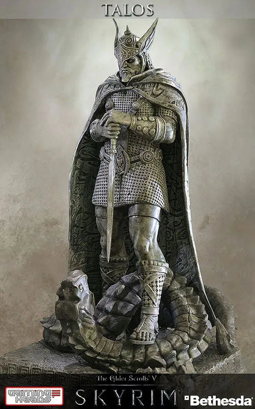 [Mamegyorai Limited Distribution] The Elder Scrolls V: Skyrim - Shrine of Talos 1/6 Statueㅤ – Gaming Heads – ActionFigure Brasil