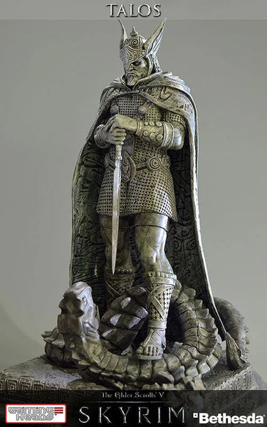 [Mamegyorai Limited Distribution] The Elder Scrolls V: Skyrim - Shrine of Talos 1/6 Statueㅤ – Gaming Heads – ActionFigure Brasil — embalagem